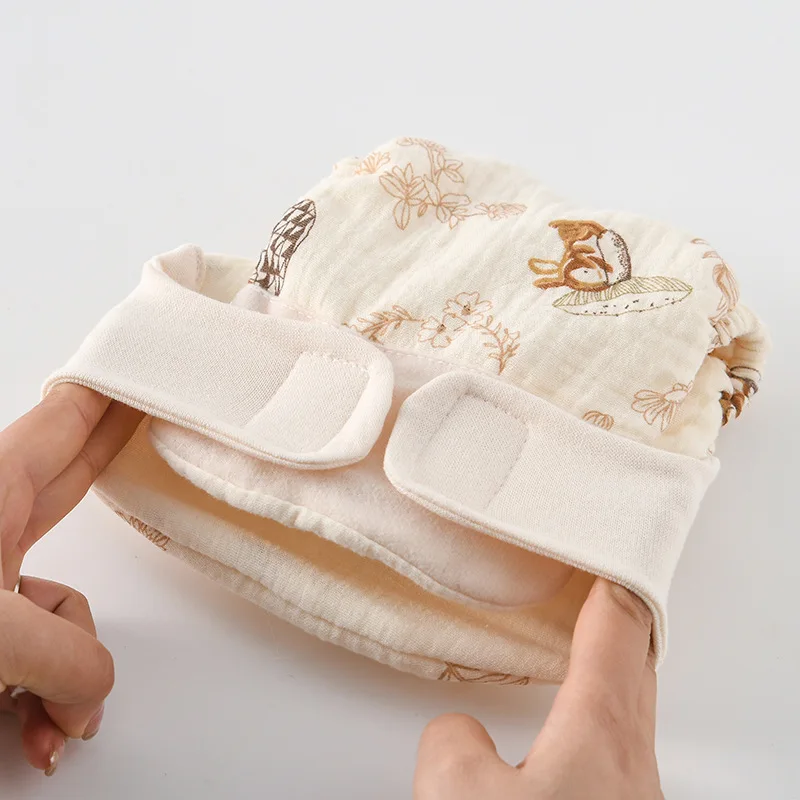 

6-слойное тренировочное нижнее белье из органического хлопка — водонепроницаемые детские туалетные штаны в корейском стиле с защитой от протечек