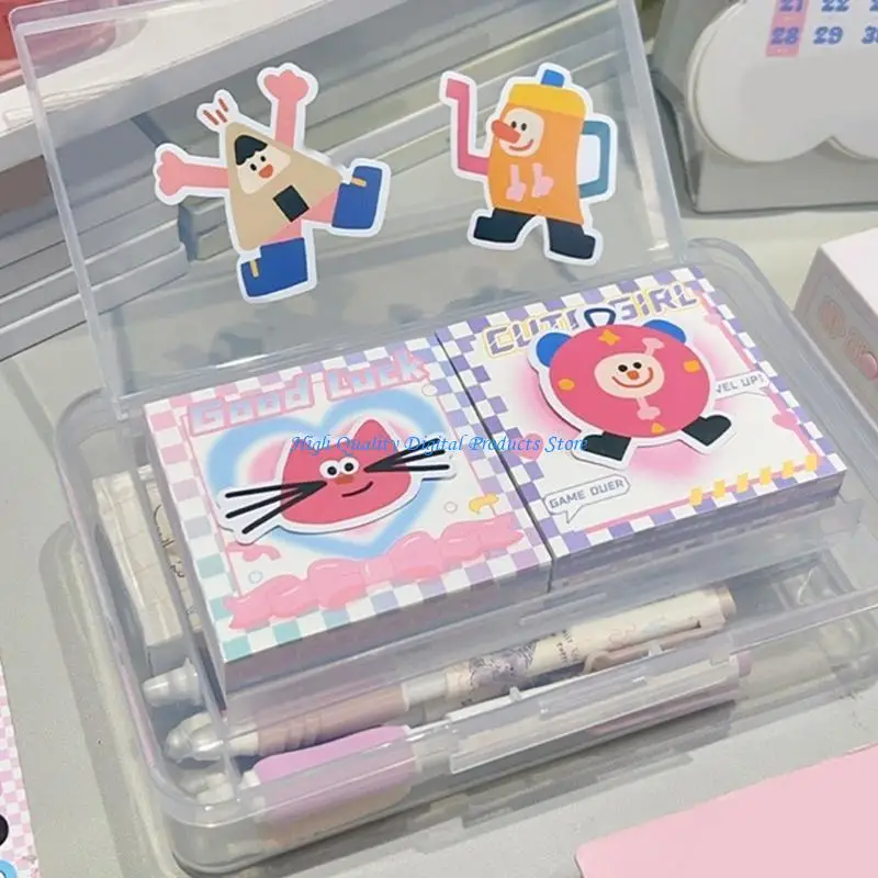 U2JE High Capacity Pen Case Water Resistant Pencil Storage Box for Kid Student