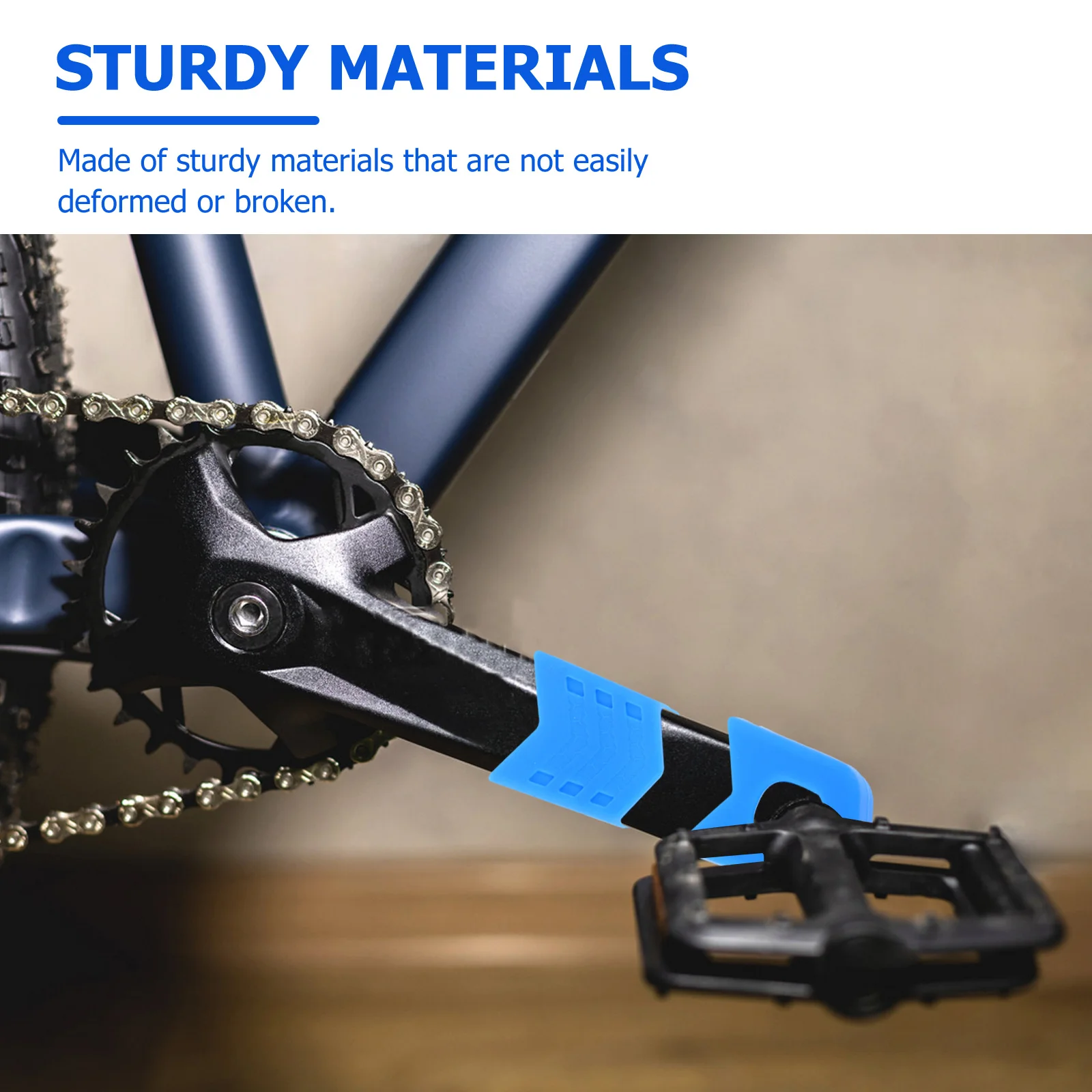 4 قطعة سيليكون دراجة كرانسيت يغطي سهلة التركيب كرنك التمهيد الأكمام واقية الخدوش الطريق الجبلية دراجة كرنك التمهيد كم #3