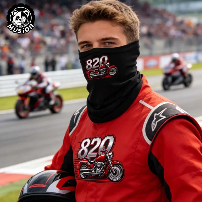 

Musion Original Men's and Women's Breathable Sweat Absorbing Face Masks Riding Helmets Underneath Moisture wicking Riding Hats