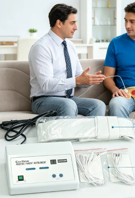 

Microcurrent Prostate Physiotherapy Device Home Non-invasive Massage Relieve Prostatitis Frequent Urination