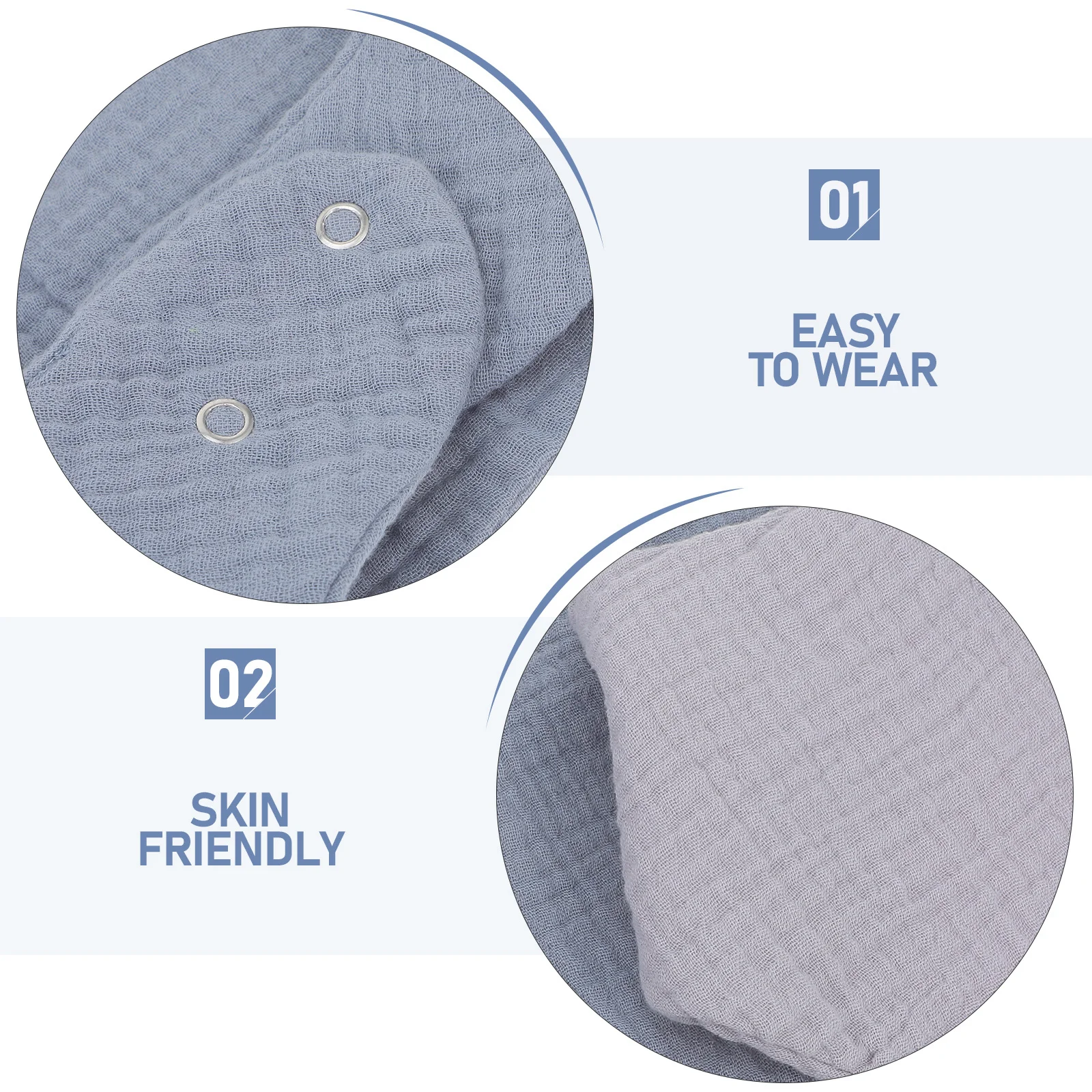 

2Pcs Baby Bibs for Eating Triangular Design Around Neck Keeps Clothes Clean and Tidy Triangular Baby Bibs