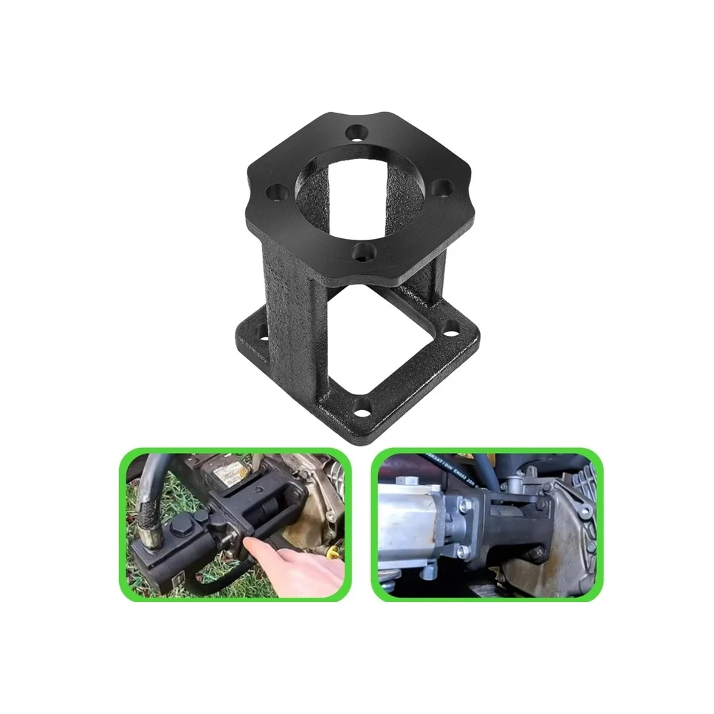 

Metal Bracket for Mounting Hydraulic Pumps on Log Splitters Designed for 5 For HP 7 For HP Engines Compact Black Unit