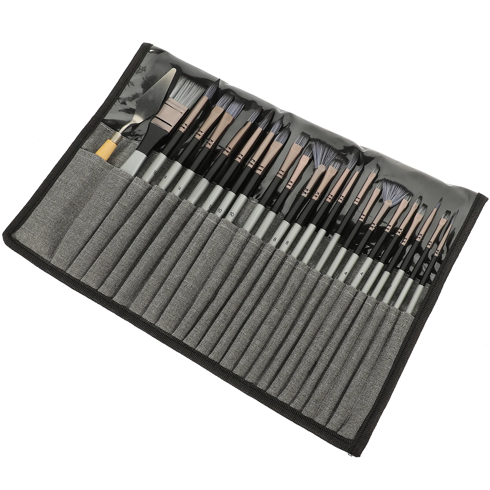 

Paint Brush Set Oil Brushes Water Color Detail Nylon Watercolor Painting Student