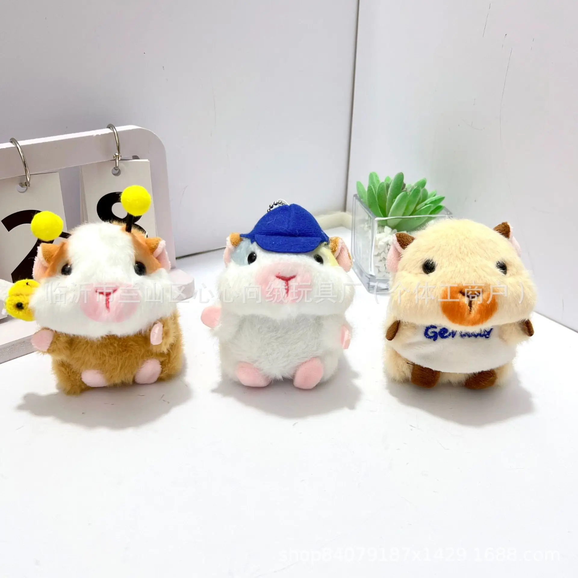 

Kawaii Guinea Pig 키링 плюшевый автомобильный брелок милый хомяк кукла украшения Schlüsselanhänger сумка для девочек аксессуар Шарм Рождественский подарок