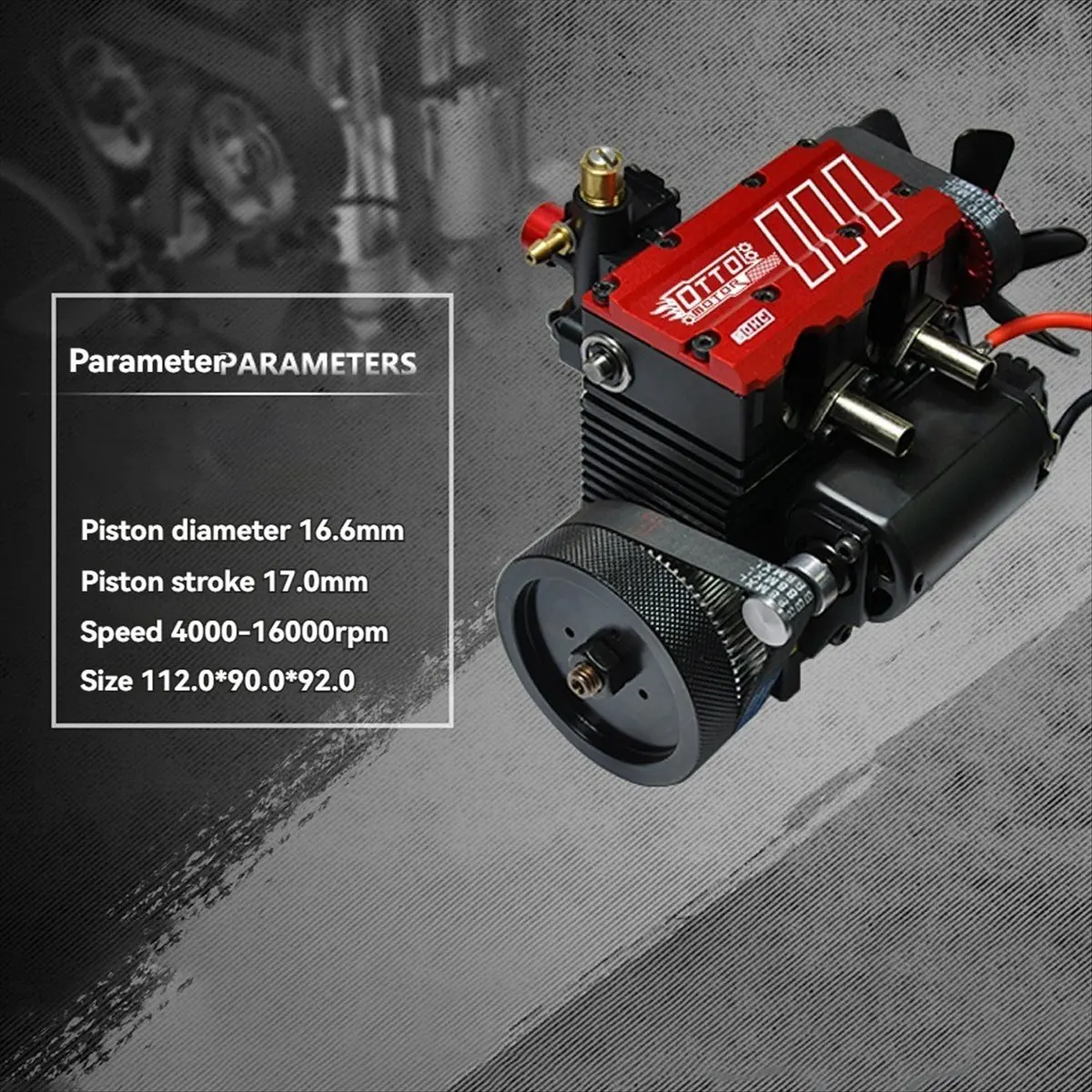 A14M  L200AC1- Engine 7cc 4000-16000rpm Inline 2 Cylinder Nitro Internal Combustion Engine