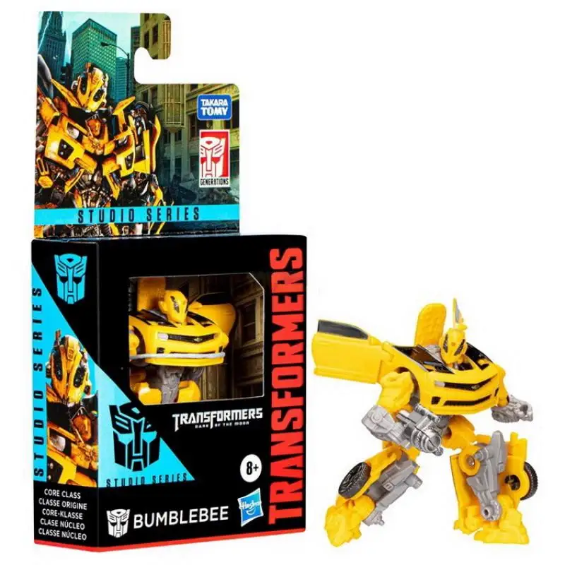 Hasbro Transformers Toys Studio Series Core Class Dark of The Moon Bumblebee Toy 3.5-inch Action Figure Gift F7490