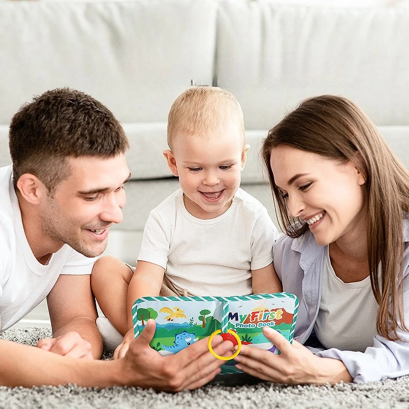Giocattoli per bambini album di libri di stoffa per bambini libro fotografico panno per libri commemorativi per neonati