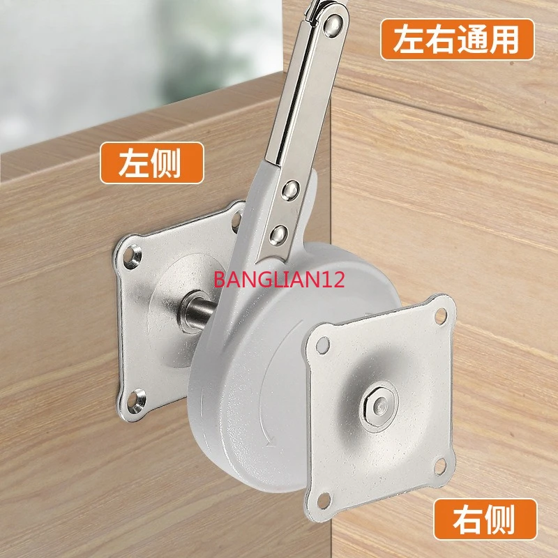 Hydraulic support rod for tatami bed, silent buffer drop air pressure rod, upper turning door telescopic rod