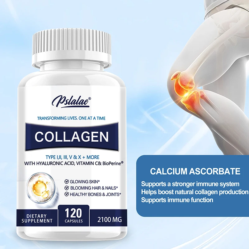 Collagen Capsules - Promotes Healthy Skin, Joints, Hair, Nails, Antioxidants