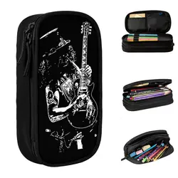 Creative Slash Guitar Guns N Roses Pencil Case Pencilcases Pen Holder for Student Big Capacity Bags School Supplies Stationery