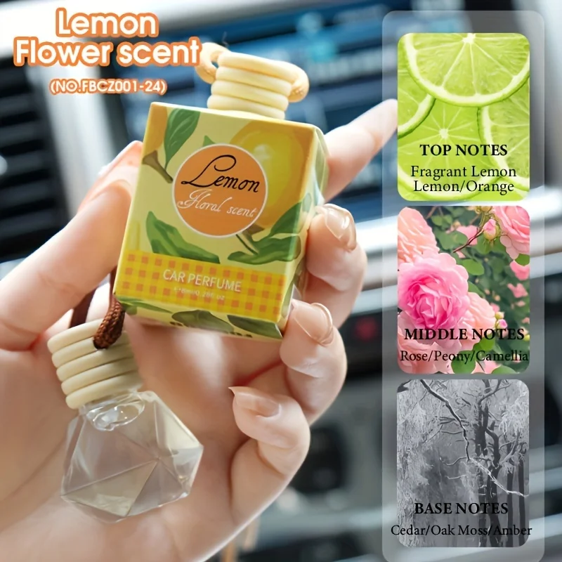 معطر هواء يدوم طويلاً للسيارة والغرفة - موزع روائح عطرية للمنزل والمكتب والحمام ويحافظ على الرائحة الداخلية طازجةًا
