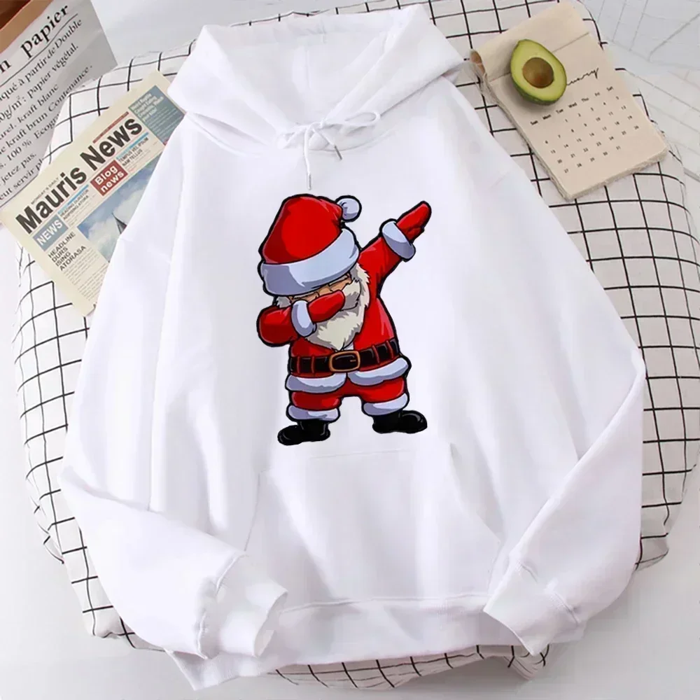 

New Fashion Women's Santa Claus Casual 3D Printed Hip Hop Round Neck Cool Christmas Harajuku Y2K Unisex Woman Clothing