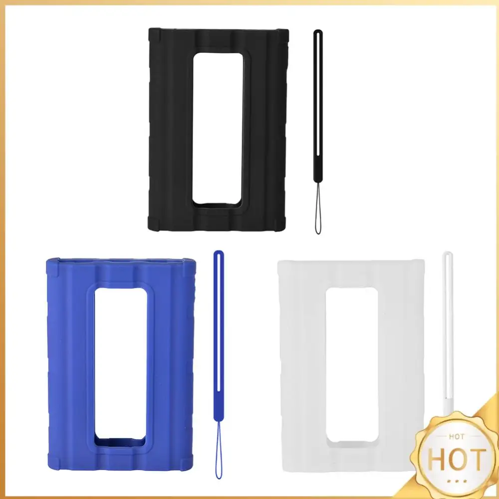 Silicone Case SSD Shell Sleeve Waterproof Protector Skin Anti-fall with Lanyard for Samsung T7 Shield Portable Solid State Drive