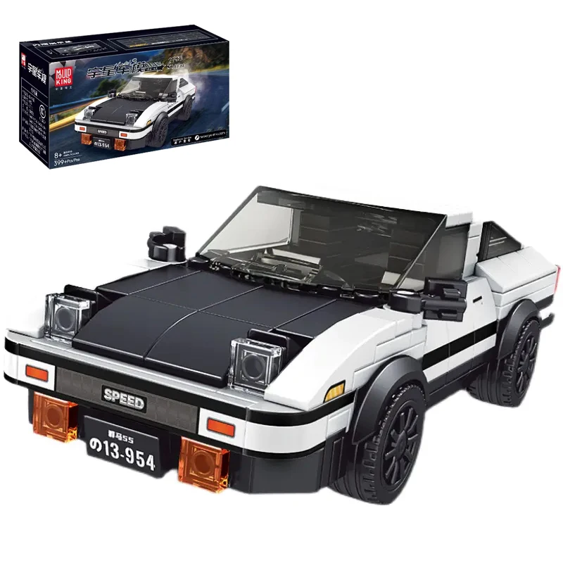 

399 шт. MOC технические AE86 автомобильные строительные блоки городская скорость спортивный автомобиль гоночный автомобиль модель кирпич развивающая строительная игрушка в подарок