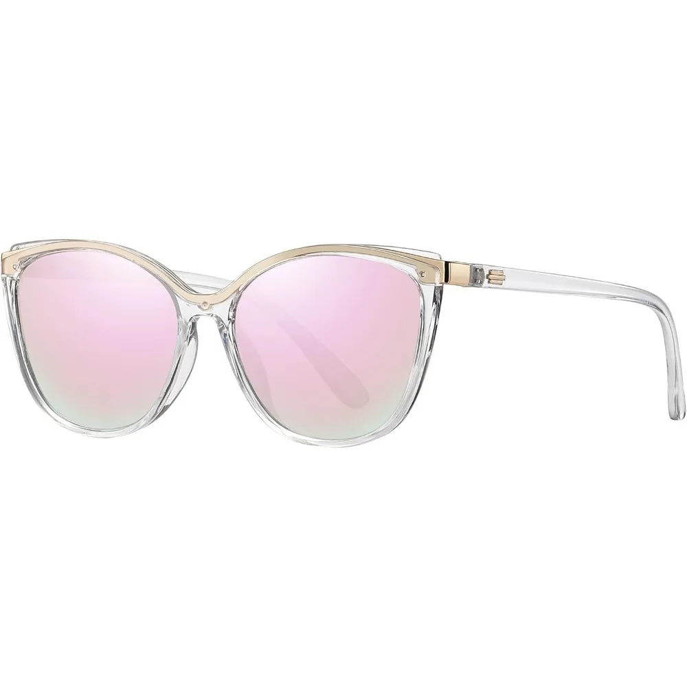 

Trendy Cat Eye Sunglasses for Women Fashion Cateye UV400 Protection Glasses