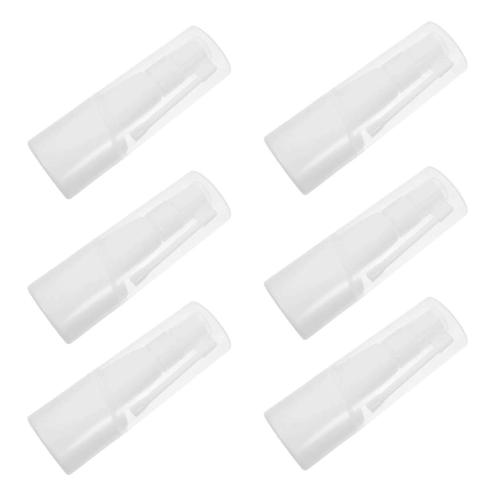 10Pcs Compact Nasal Spray Bottle Empty Plastic Travel Spray Bottle Fine Mist Dispenser Refillable Lightweight for Exercise Work