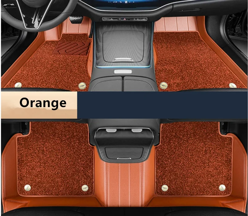 Custom special car floor mats for Mercedes Benz AMG GLC 43 X253 2022-2015 waterproof rugs double layers carpets for GLC43 2020