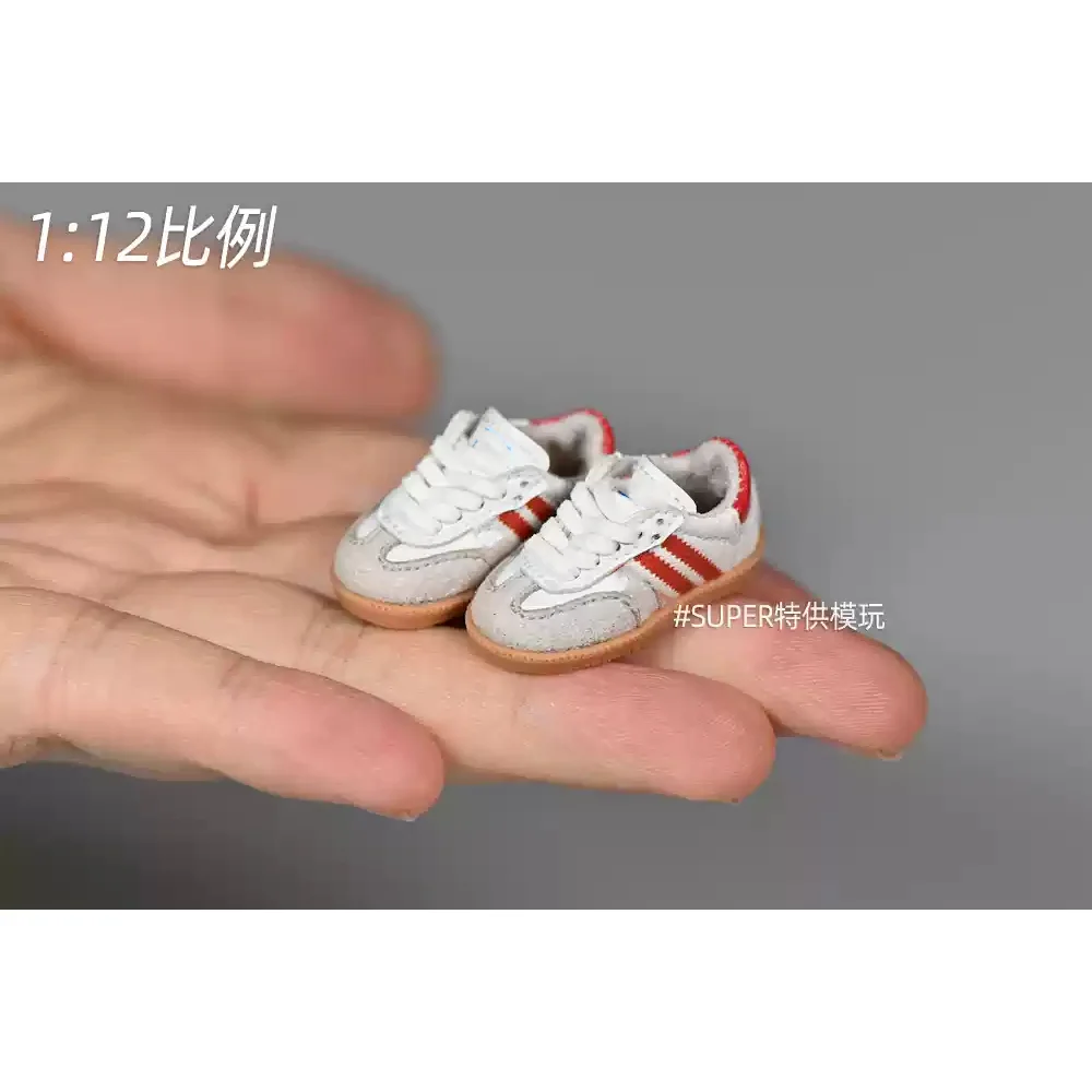 1/12 Scale Male/Female Soldiers' Moral Training Shoes Shoe Model Accessories Fit 6 inch bjd OB11 ob22 Action Figure Body