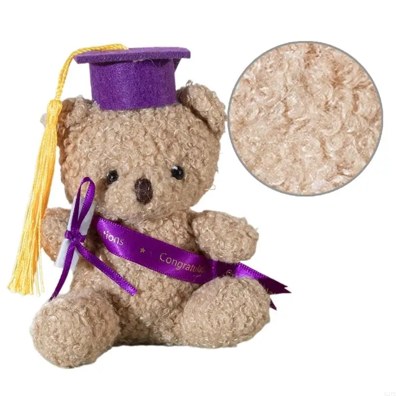 G2TE GEBRUIKTE BEBER TOET Geschenken Geschenk cadeau Bachelors Hoed Cartoon Bear speelgoed