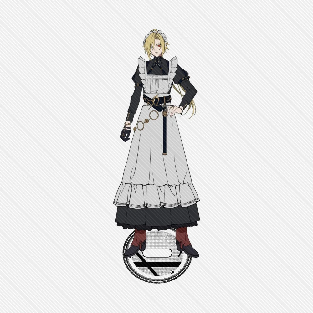 15CM HOT Anime Zenless Zone Zero Acrylic Keychain Model Cosplay Characters Ornament Accessories Good Collection Gifts