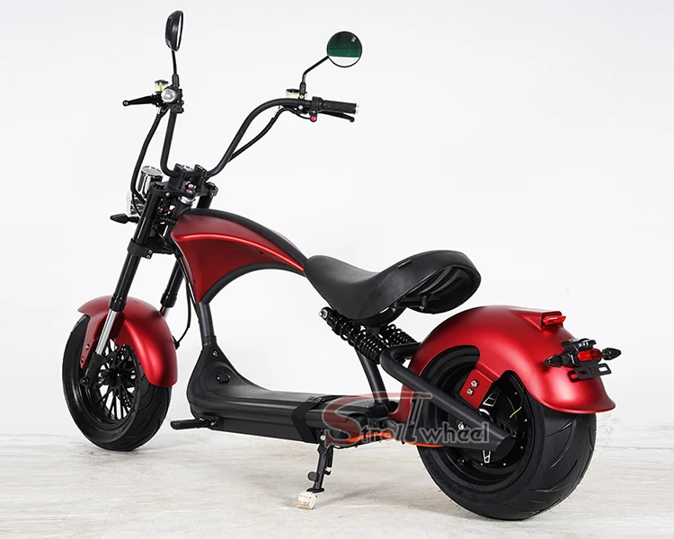EU Stock Citycoco 2000W 60V 30AH 2 Wheel EEC Electric Off-road Motorcycle Electric Motorcycle Motor Electric Scooter Motorcycle