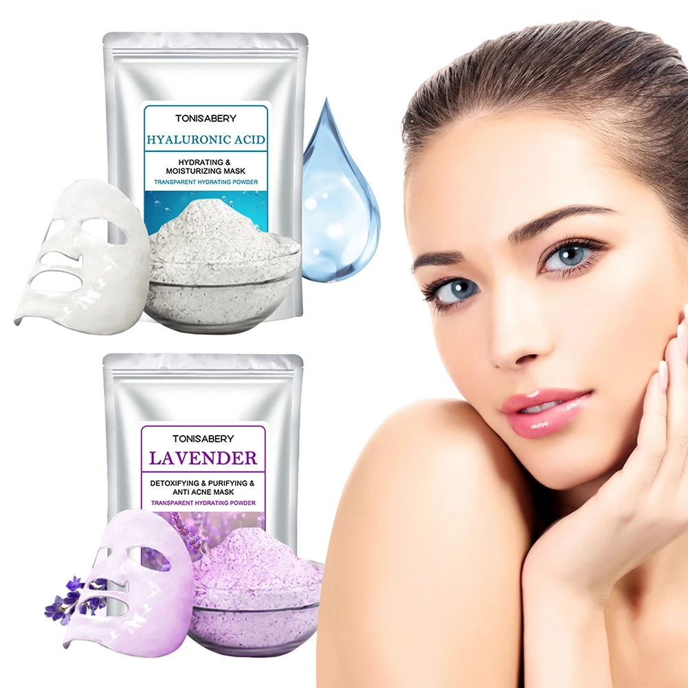 

100g Moisturizing Mask Powder For Facials Hyaluronic Acid Hydrating Mask Water-Soluble Moisturizing Ingredient For Facial Serum