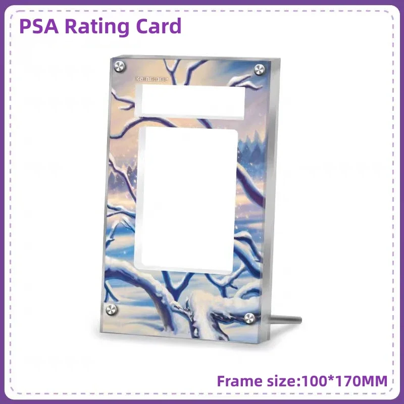 

PTCG Pokemon Rating Card Glaceon Vstar Expansion Acrylic Card Brick Display Stand Not Including Card Anime Gift Wave 8