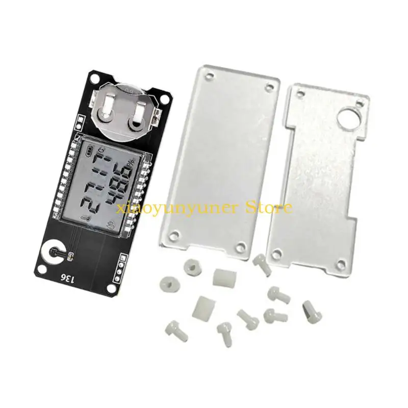 P9JB SHT40 LCD Readout Board for Temperature Humidity Monitoring Use