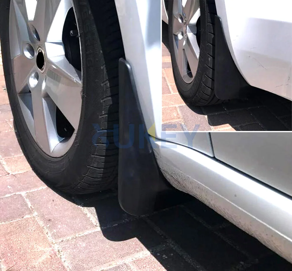 Set Molded Car Mud Flaps For Skoda Octavia A7 5E 2013-2018 Mudflaps Splash Guards Mud Flap Mudguards Fender Front Rear Styling