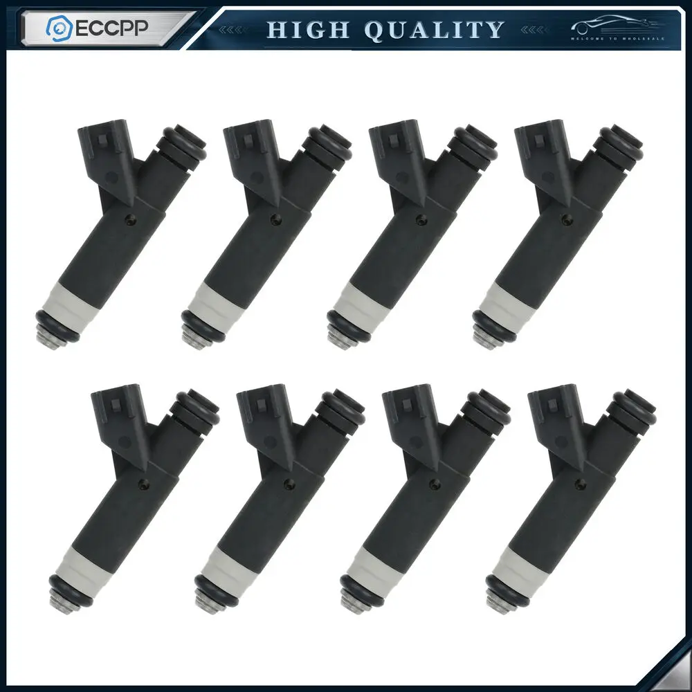 

8Pcs Fuel Injectors Fit Fitd F150 4.6L 2004 2005 2006 2007 2008 4L3Z9F593BA New