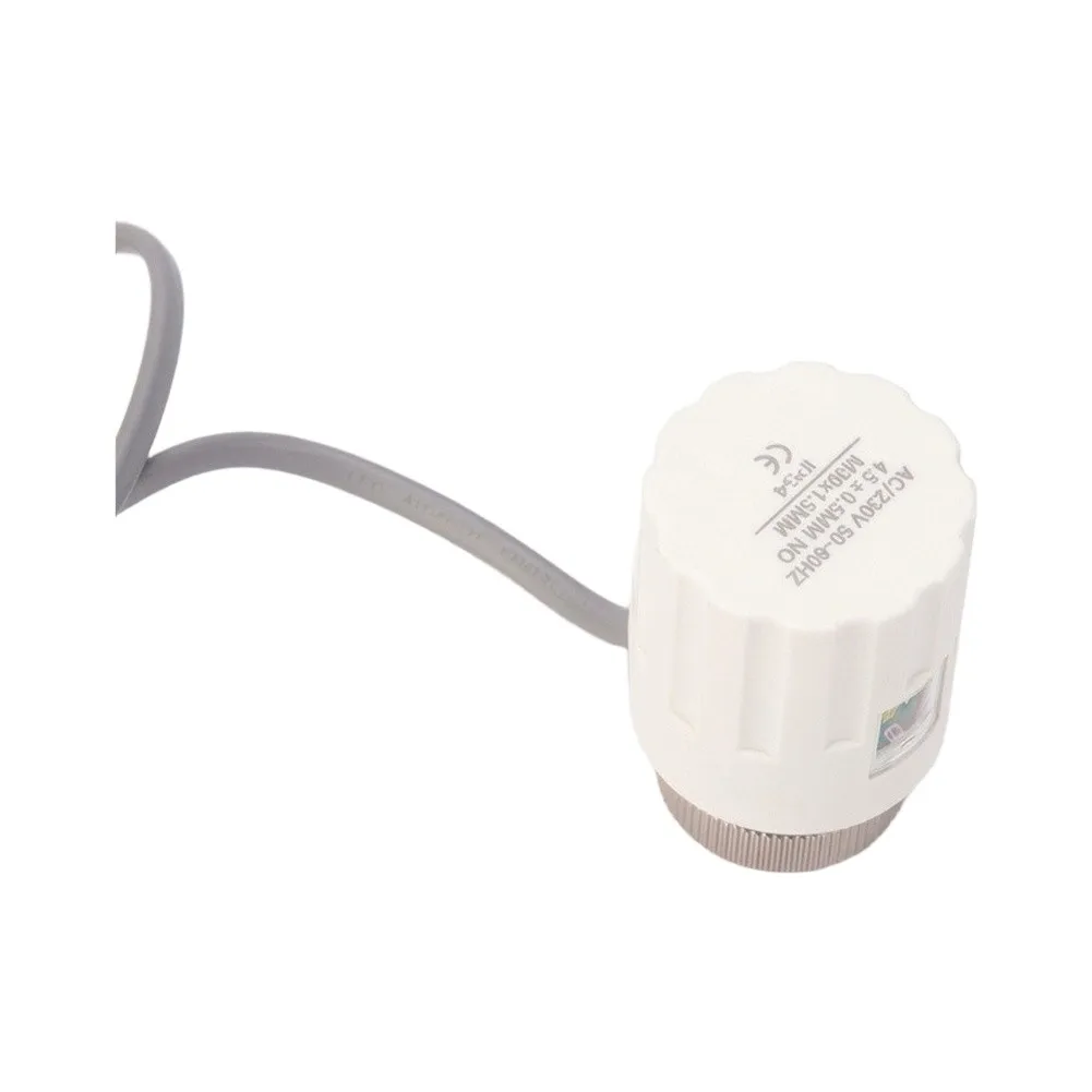 AC230V Electric Thermal Actuator Normally Closed Normally Open For Floor Heating Radiator Valve Underfloor Heating Actuator