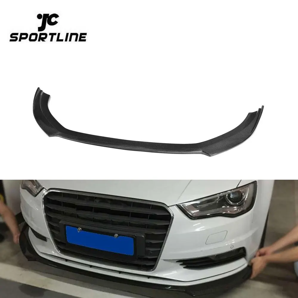 

Carbon Fiber A3 Front Bumper Chin Lip Spoiler For AUDI A3 (NON S-LINE / S3) 2014+