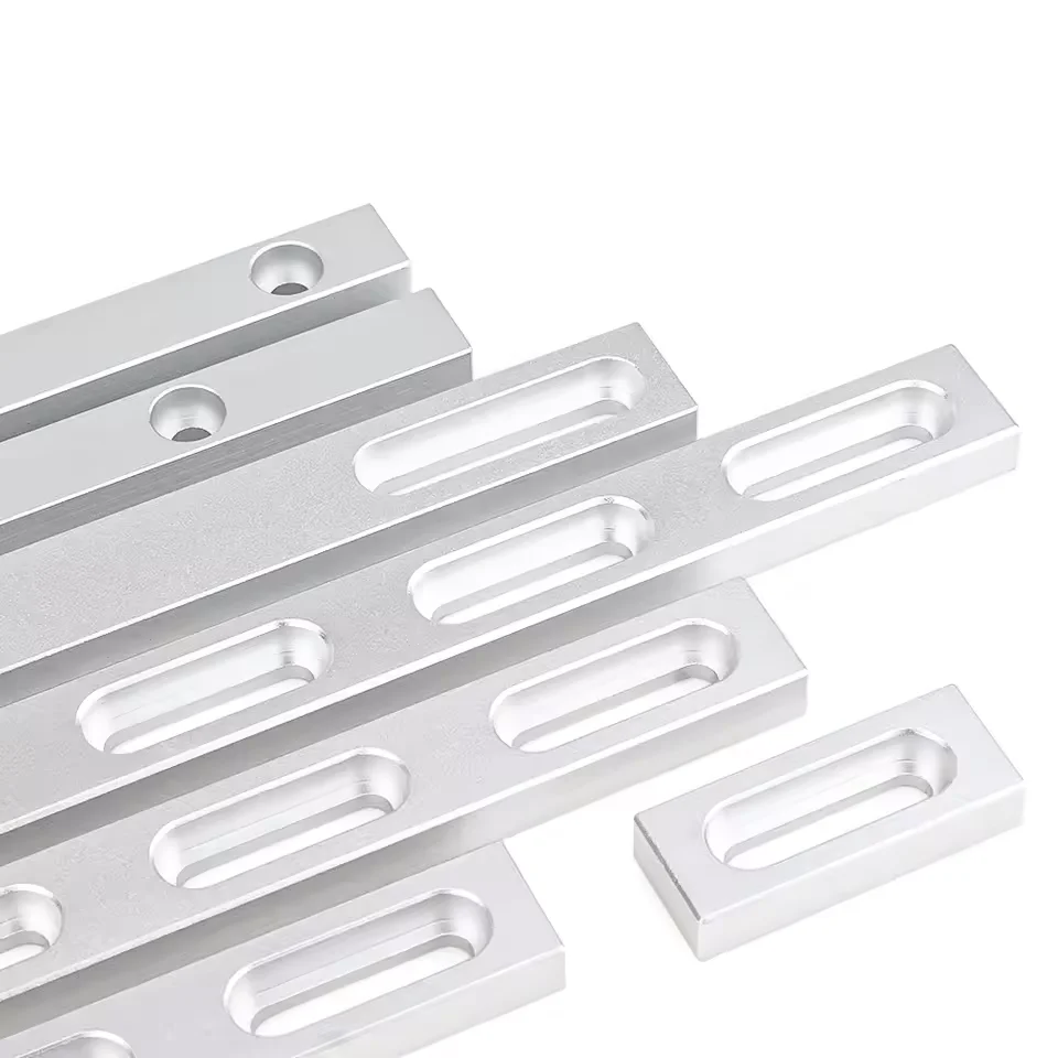 Wholesale 10 sets Positioning Strip Tool Align Jig Fixed Clamp Position Lock Bar Aluminum Stuff for Fiber Laser Marking Engraver