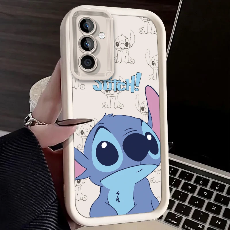 Lovely Disney Stitch Cartoon Case for Samsung Galaxy A31 A30 A24 A23 A22 A21S A20S A20 A14 A13 5G A12 4G A11 A10S A05 A05S Cover