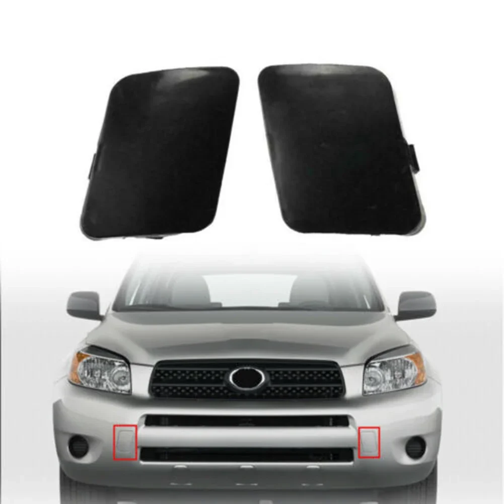 Cover Tow Hook Cover 53286-42931 ABS Plastic ACA30 53285-42930 ACA31 ACA33 Bumper Cap For TOYOTA RAV4 2006-2008