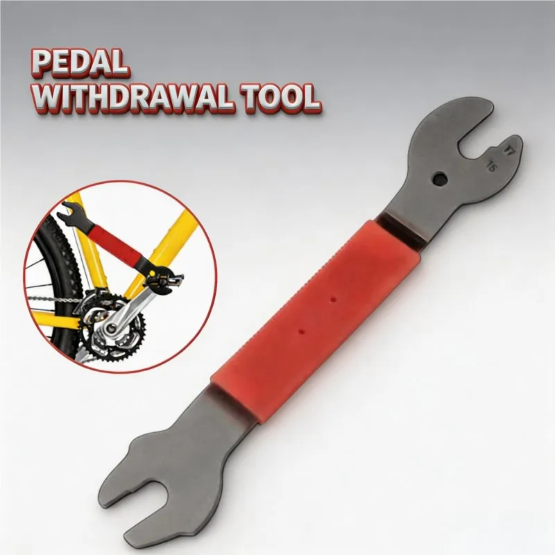 Fahrradpedal-Demontagewerkzeug *15 16 17 mm Schraubenschlüssel Fahrrad-Reparaturwerkzeug Multifunktionswerkzeug