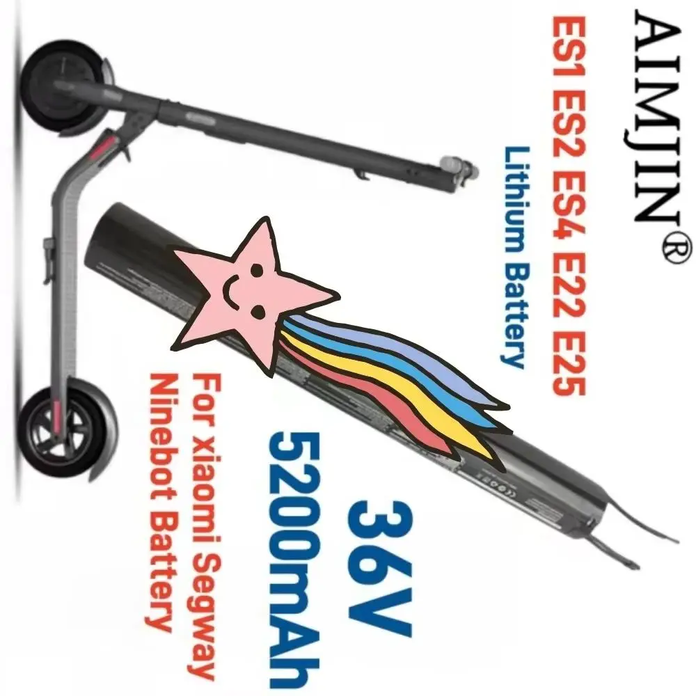 

36V 5200mAh Intelligent Battery for Ninebot Segway Electric Scooter Compatible with ES1 ES2 ES3 ES4 E22 E25 - Internal Assembly