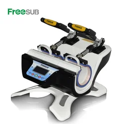 Freesub double station heat press sublimation machine coffee cup magic mug printing machine ST-210