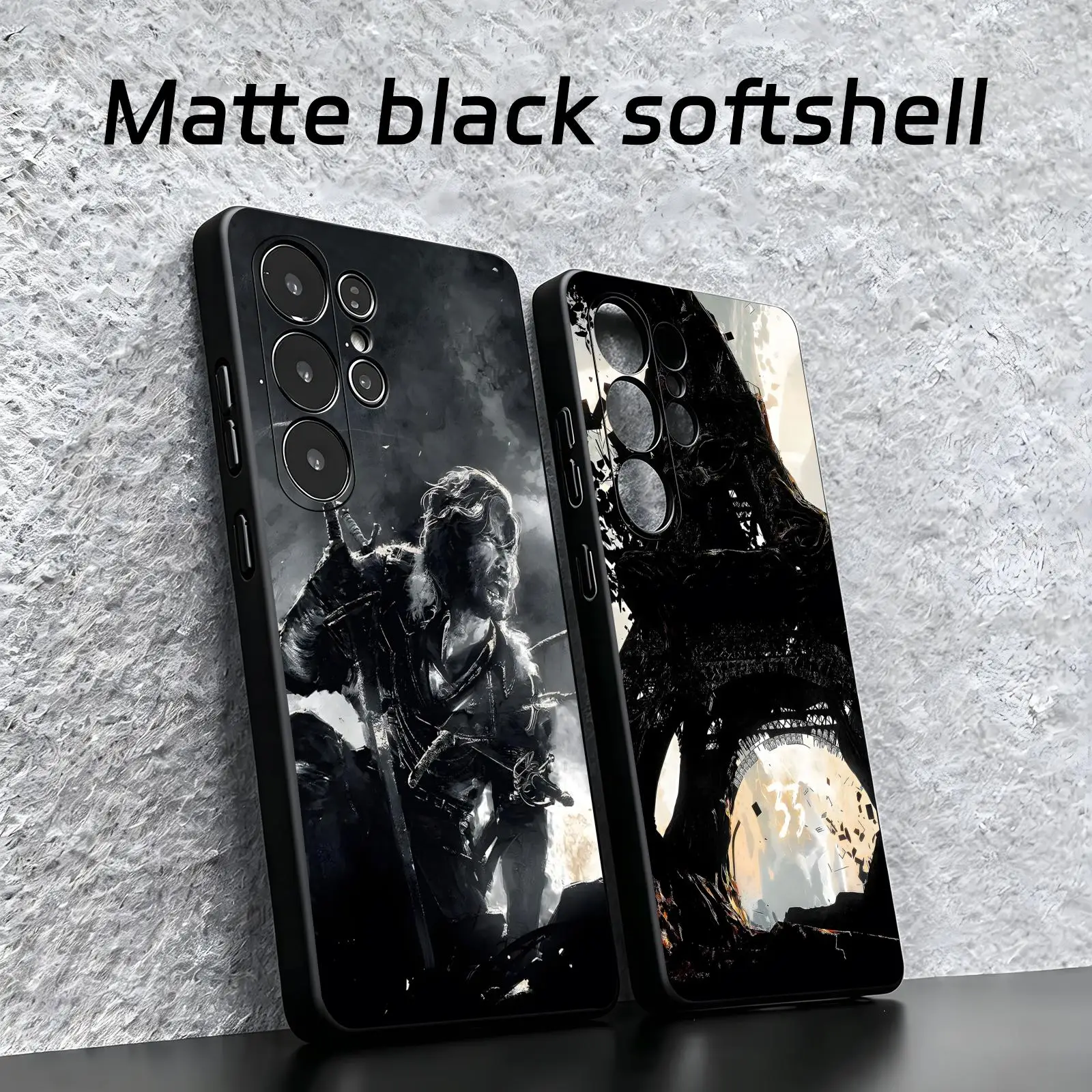 Clair Obscur Expedition 33  Phone Case For Samsung S26 S25 S24 S23 S22 S21 S20 Ultra Note20 Soft black Shockproof Cover