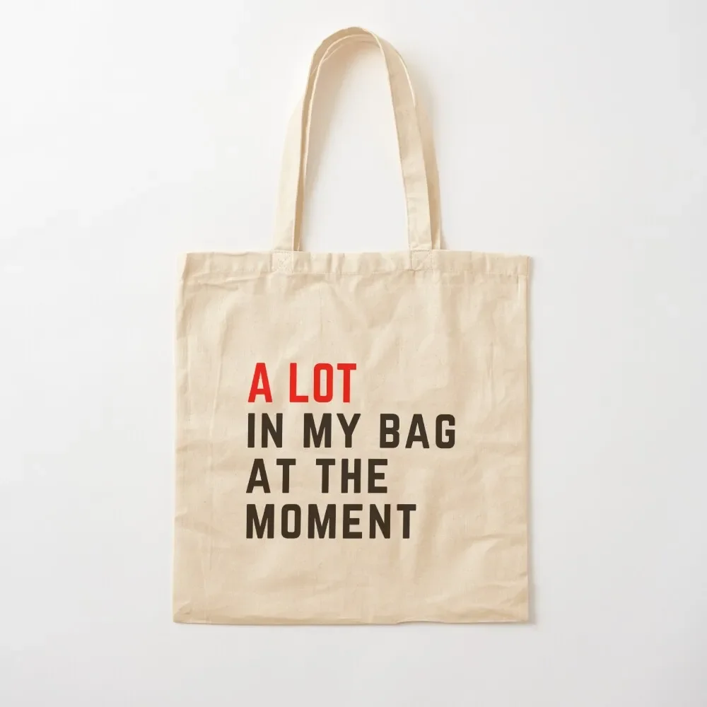 A Lot In My Bag At The Moment Tote Bag men's large