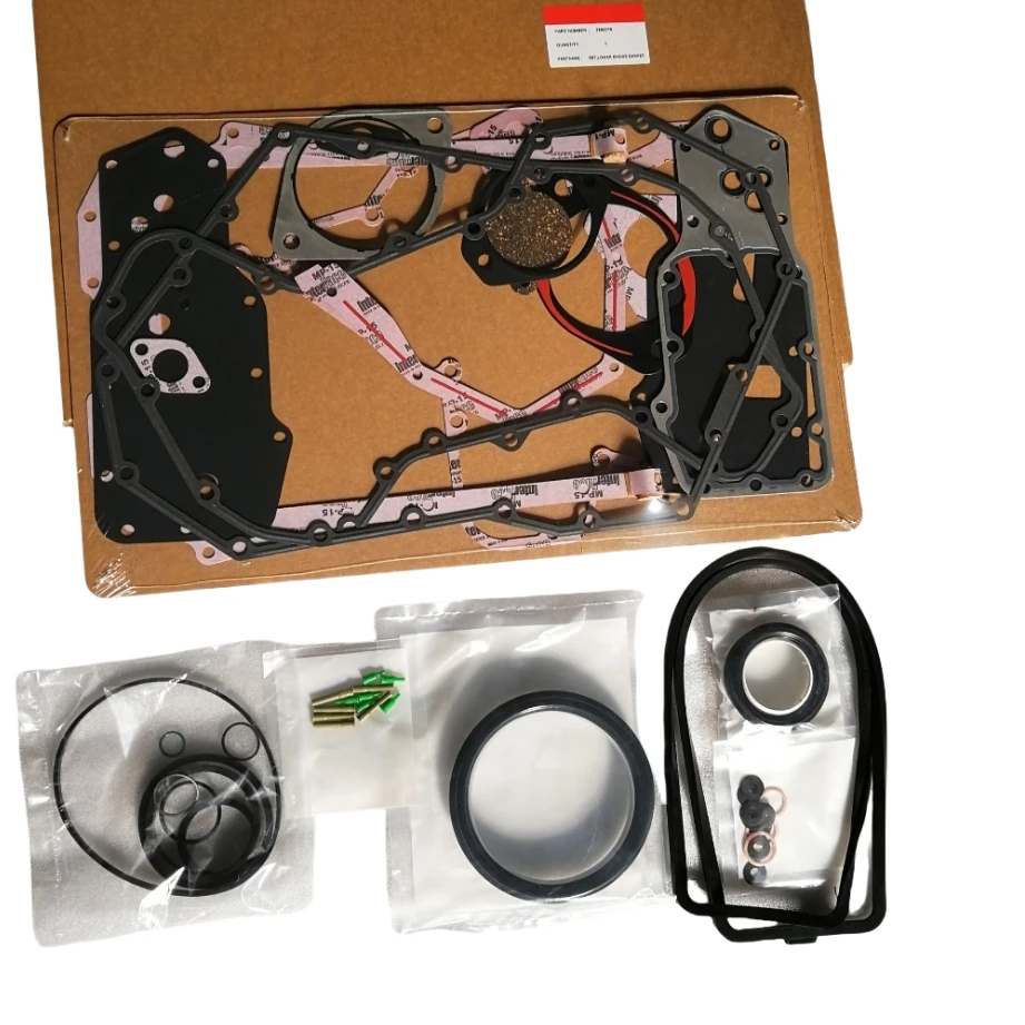 

6BT Diesel Engine Parts Gasket Kit For Construction Machinery Lower Engine Gasket Set 3802376 3802267 Cylinder Head Gaskets