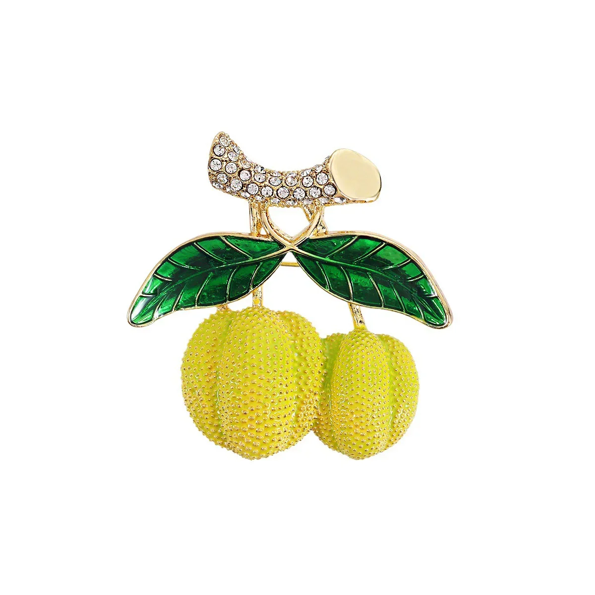 1Pc Cute Durian Brooch for Men Women Exquisite Durian Fruit Pins Trendy Accessories Party Summer Holiday Gift 2025