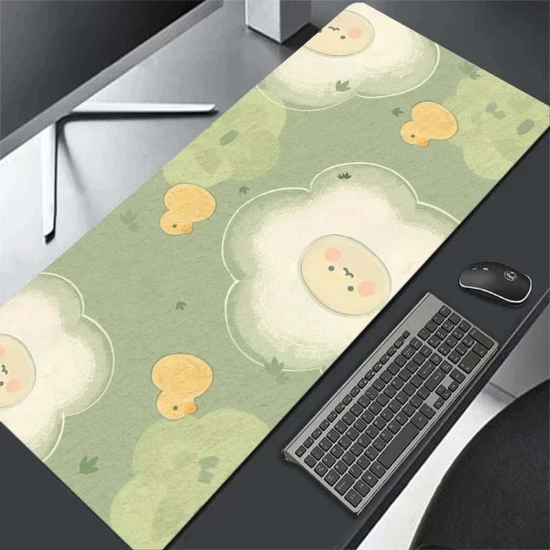 Cute Illustration Large 900x400mm  Mouse Pad Waterproof Desktop Oil-proof Non-slip Office Deskmat Mice Mat Mousepad Big Carpet