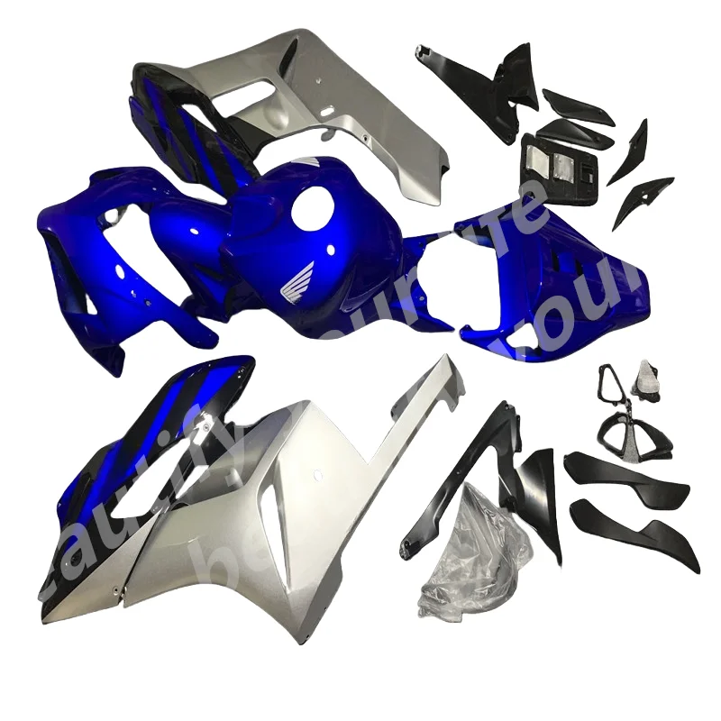 Premium For Honda Motorcycle CBR1000RR 2004 2005 ABS Body Fairing Kit CBR1000 RR 04 05 Shell Fairing blue silver