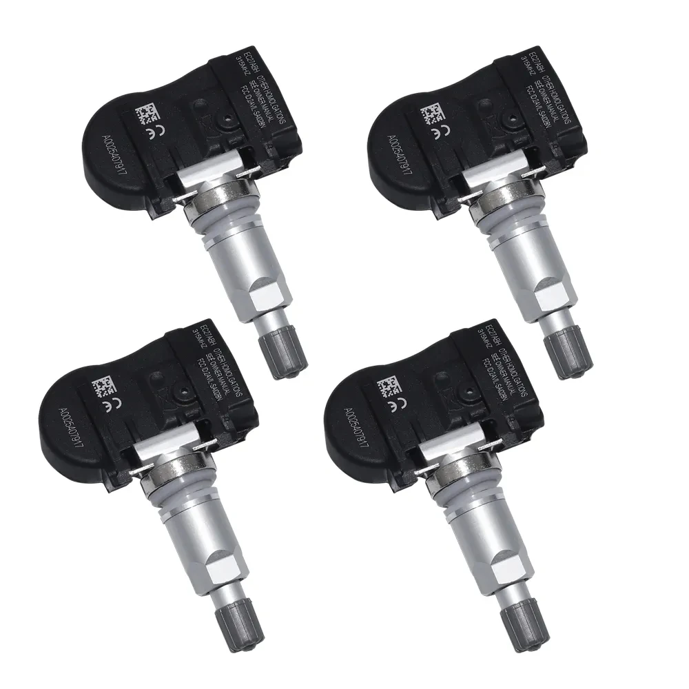 4pcs Tire Pressure Sensor For MERCEDES BENZ CL Class(216) 2007-2010 E M R SL 2006-2009 TPMS A0025407917 A0045429718 A0025406817