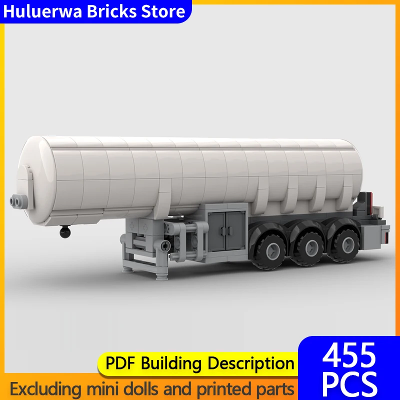 

Модель скоростного гоночного автомобиля MOC, строительные кирпичи, бензобак, прицеп, модульная технология, детские праздничные подарки, сборка игрушек, костюм