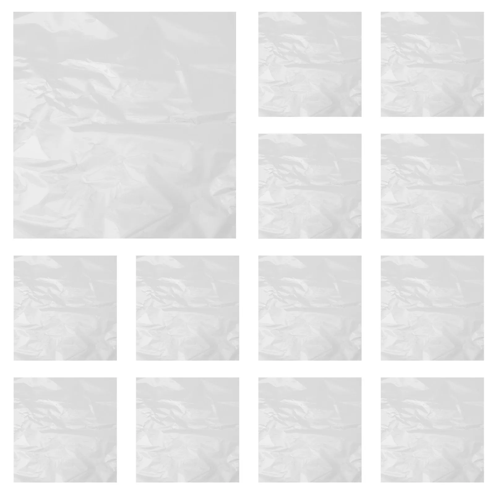 

100Pcs Transparent Waterproof Cellophane Sheets 45Cm Clear Floral Packaging Film for Bouquets Gift Boxes Wedding Flowers DIY