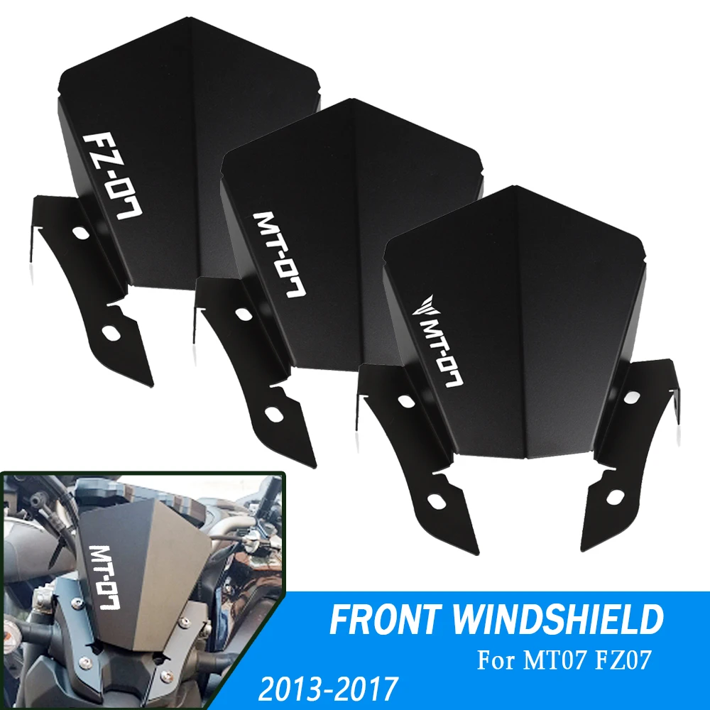 

MT07 Motorcycle Front Wind For YAMAHA MT-07 FZ07 MT 07 2013 2014 2015 2016 2017 2018 2019 2020 Deflector Windscreen Cover Guard