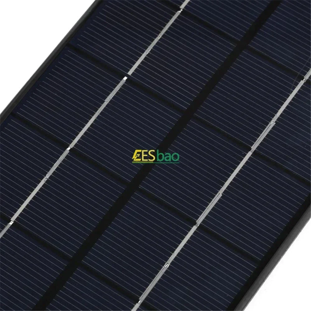 Wholesale Solar Panel  USB Waterproof Outdoor Hiking Camping Portable Battery Mobile Phone Charging Bank Charging Panel